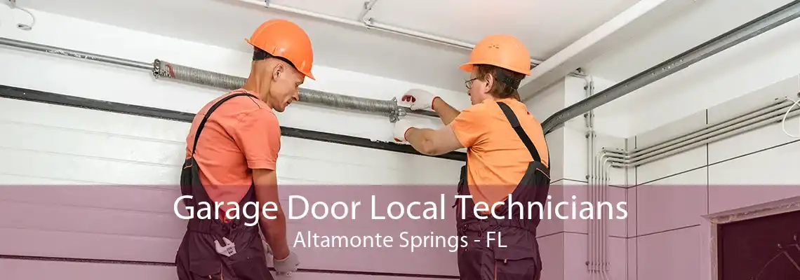 Garage Door Local Technicians Altamonte Springs - FL