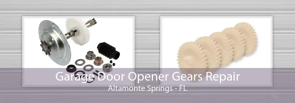 Garage Door Opener Gears Repair Altamonte Springs - FL