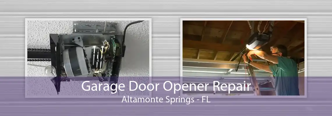 Garage Door Opener Repair Altamonte Springs - FL