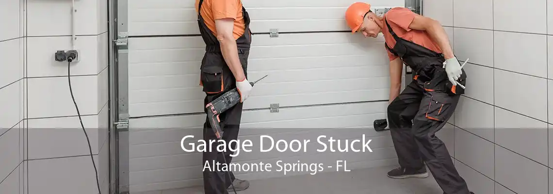 Garage Door Stuck Altamonte Springs - FL