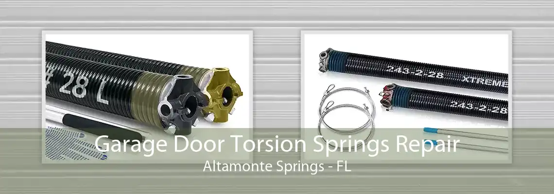 Garage Door Torsion Springs Repair Altamonte Springs - FL